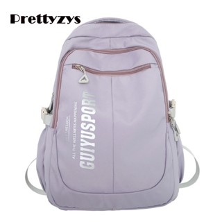 School Backpack Prettyzys 2023 Korean Large capacity 15.6 inch For Teenage Girl