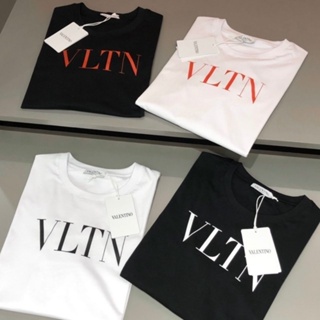 Valentino1 เสื้อยืด คุณภาพสูง สไตล์ยุโรปและอเมริกา สําหรับผู้ชาย และผู้หญิง