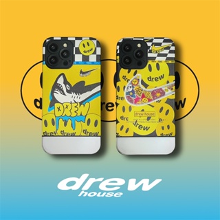 เคสโทรศัพท์มือถือหนัง ลาย drew house สําหรับ iphone 14 Pro Max i14 14Pro 13 Pro Max i13 13pro i11 12Pro 12 Pro Max