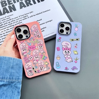 เคสโทรศัพท์มือถือ ลายกระต่าย ประดับโบว์ สําหรับ iPhone 6 7 8 plus XS Max 14 ProMax 13 ProMax 11 ProMax 12ProMax