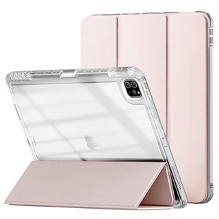 ใหม่ เคสอะคริลิคแข็ง แบบใส สําหรับ ipad pro 12.9 นิ้ว ipad 10th gen 9th 10.2 6th 9.7 Air5 Air4 10.9 pro9.7 air3 pro10.5 ipad Pro11 2022 2021 2020 2019 2018 2017air2 Mini6