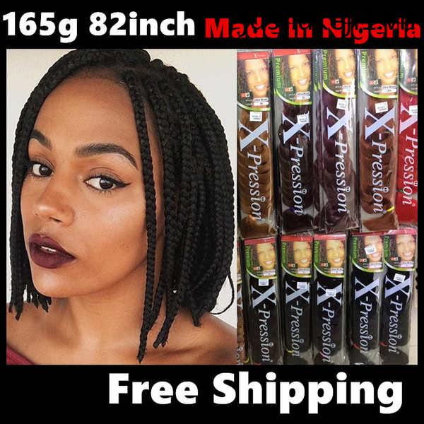 Xpression ผมเปีย การแสดงออกของเส้นผม ผมเปียจัมโบ้ บิด 假发