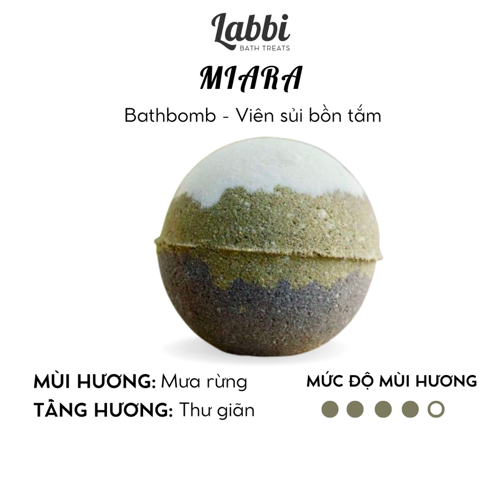 Miara [Labbi ] Bath bomb / Bath Effervescent Tablet