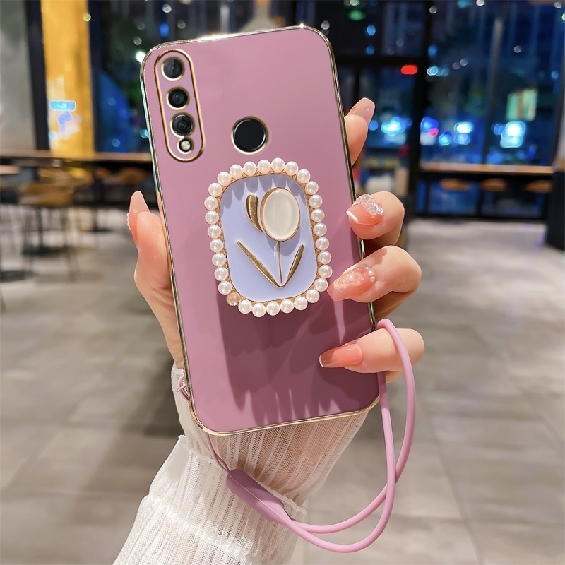 เคสทรงสี่เหลี่ยมสําหรับ Huawei Y9 Prime Y9s Y9 2019 Y8P Y7 Pro 2019 Y6P Y7A Y Max