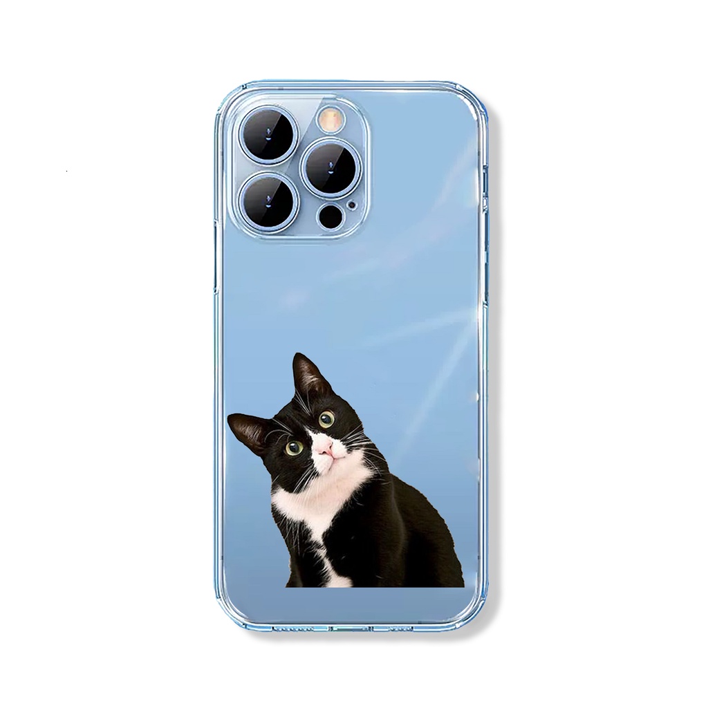 เคส Iphone พิมพ์ลายแมว 7/7plus/8/8plus/x/xr/xs/11/12/13/pro/max/promax/14/pro/max u1010