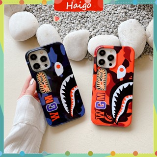 เคสโทรศัพท์มือถือ พลาสติกแข็ง ลายโลโก้ แฟชั่น สําหรับ iPhone14 13 12 Mini 11 PRO MAX 6 6s 7 8plus SE2 X XS XR XSMAX #Hg5779