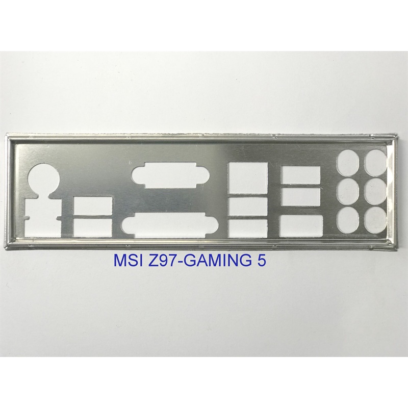 FE บล็อกหลัก MSI Z97 GAMING 5 (โล่เมนบอร์ด IO: 727)