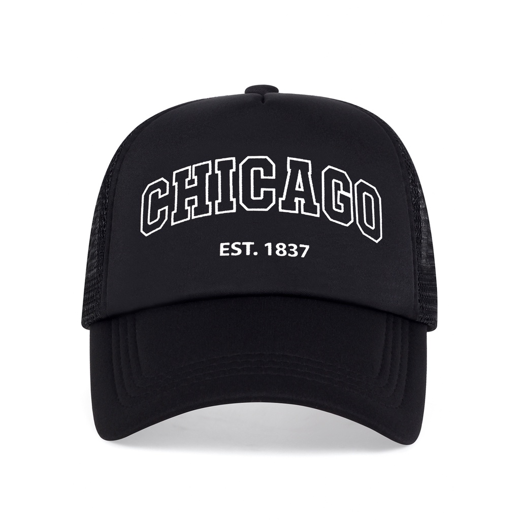 {ใหม่ล่าสุด หมวกเบสบอลลําลอง ผ้าตาข่าย ระบายอากาศ พิมพ์ลายตัวอักษร YAMAHA CHICAGO แฟชั่นฤดูร้อน สําหรับผู้ชาย และผู้หญิง