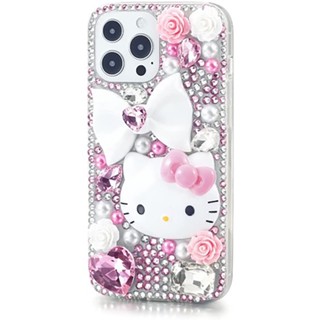 เคส iPhone เคสโทรศัพท์ เคสการ์ตูน เคสโทรศัพท์ติดเพชร เคสซิลิโคนนิ่ม ลายการ์ตูน ประดับพลอยเทียม กันกระแทก สําหรับ iphone 14 pro max 11 pro max 12 pro max 13 pro max x xs xr xs max 14 plus case
