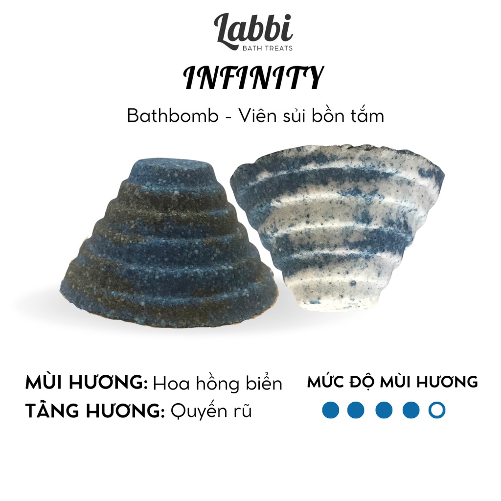 Infinity [Labbi ] Bath bomb / Bath bomb / Bath Drop Tablets