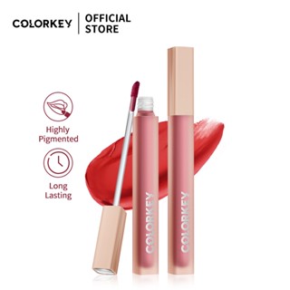 Colorkey Watery ลิปสติก ลิปกลอส เนื้อแมตต์ กันน้ํา ไม่เหนียวติด 1.8 กรัม