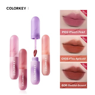 Colorkey mousse ลิปสติก ลิปกลอส เนื้อแมตต์ ไม่แห้ง 2 กรัม