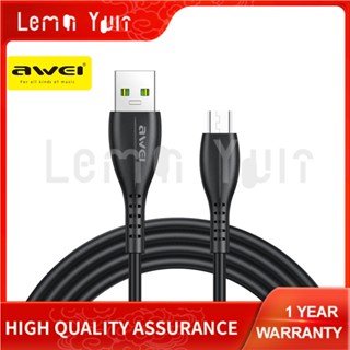 Awei CL-115M 1M Data Cable for Micro USB 2.4A Fast Charging Cable