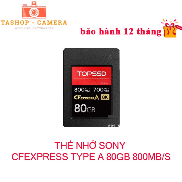 การ์ดหน่วยความจํา CFexpress Type A Sony Tough 120GB