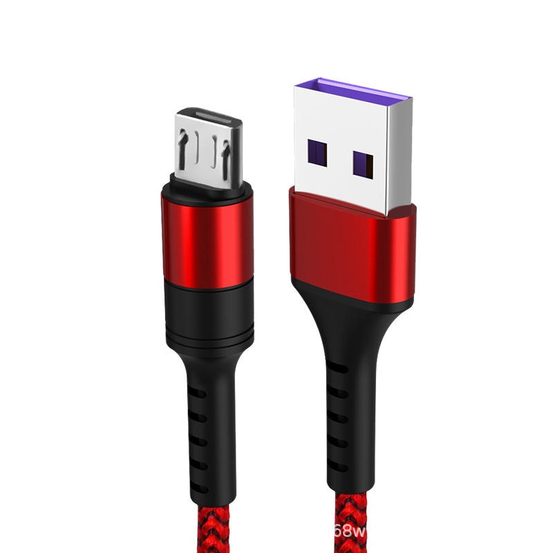 สายชาร์จเร็วหุ้ม USB เป็น Micro 18W Qc3.0 โปรโตคอลชาร์จเร็ว (MTR109)