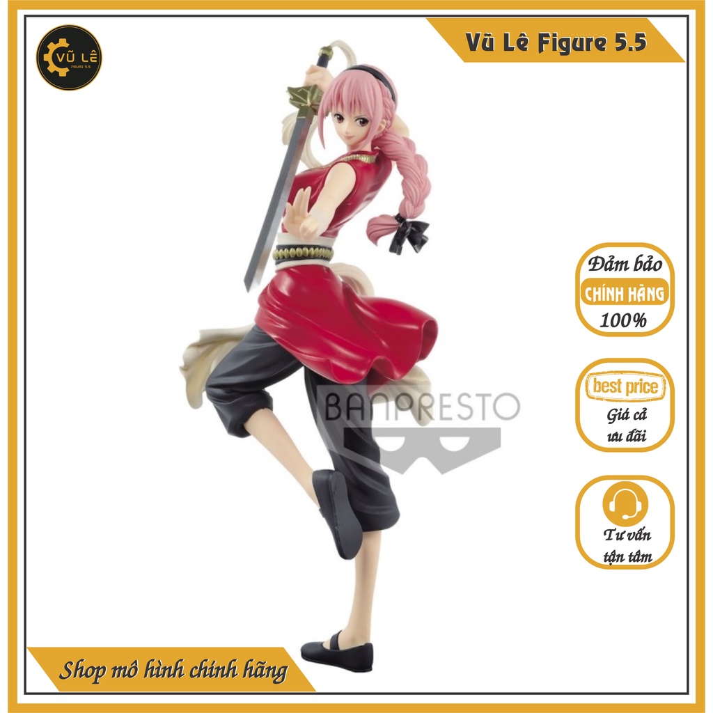 Rebecca One Piece Orig Treasure World Vol Character Model 4 -19cm - Banpresto Figure - ของแท ้ จากญี ่ ปุ ่ น