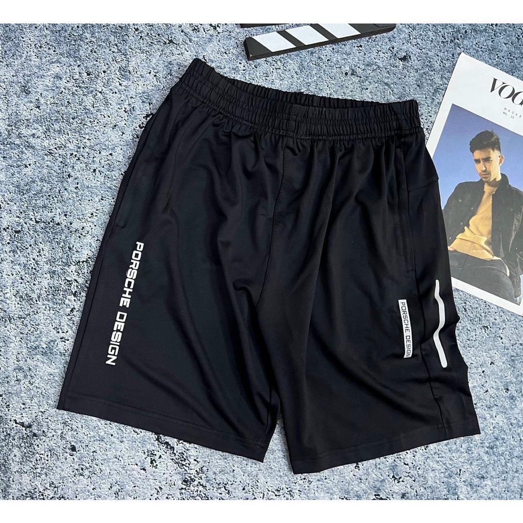 กางเกงขาสั้น GYM SPORTS สําหรับผู้ชายใส่ AT HOME OKELA