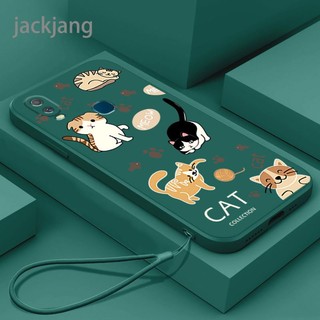 casing VIVO Y11 2019 Lovely Cat Phone Case Soft Phone Case Smooth Protective Case Bear New Design