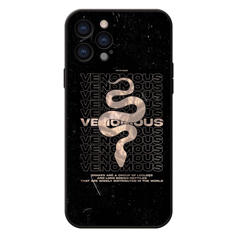 เคสไอโฟนขอบสี่เหลี่ยม Venomous 6plus/6s/6splus/7/7plus/8/8plus/x/xr/xs/11/12/pro/promax/13/14Pro q60