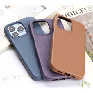 เคสโทรศัพท์มือถือหนัง ลายไม้กางเขน สําหรับ iPhone 15 14 Pro Max 14 Plus