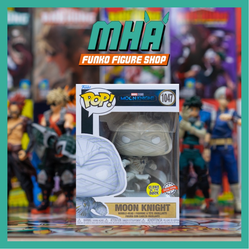 ซีรีส์ Funko Pop Marvel Moon Knight ของแท้: Moon Knight 1047 รุ่นรุ่นพิเศษ