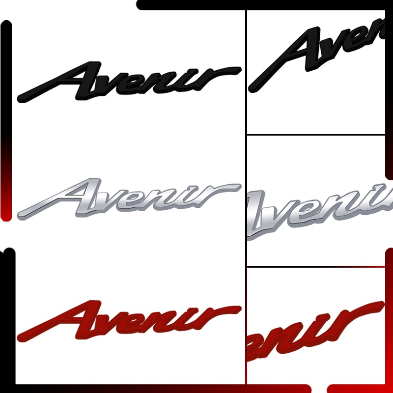 โลหะรถ Avenir ตราสัญลักษณ์ 3D สติกเกอร์หาง Decals สําหรับ Buick Lacrosse 2010 Verano Envision Excell