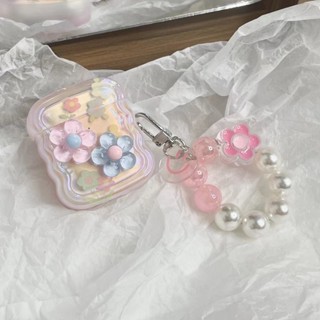 เคสหูฟัง แบบนิ่ม ลายดอกไม้ 3d สําหรับ airpods 1 2 3 pro 2