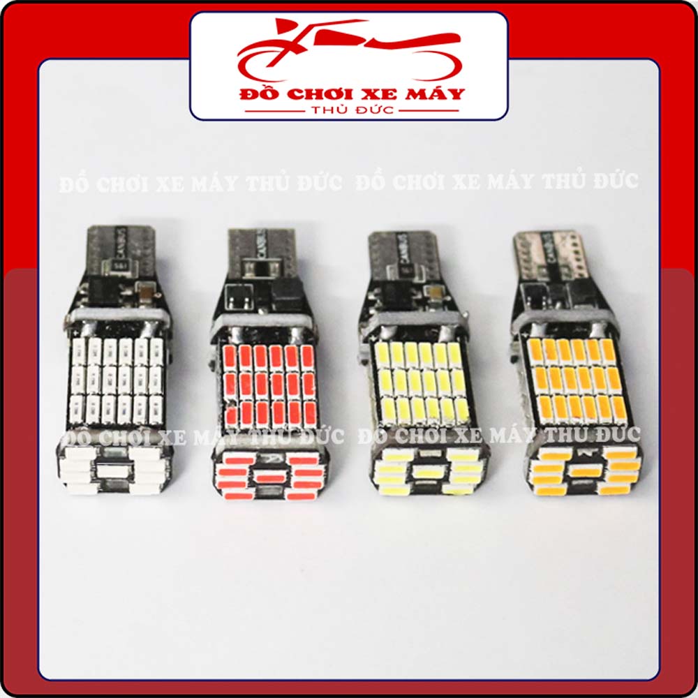 ไฟเลี้ยว LED - T15 / T10 Chip 4014...