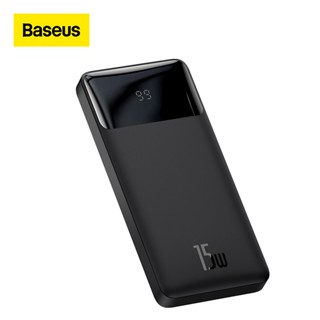 Baseus แบตเตอรี่สํารอง แบบพกพา 10000mAh Pd 15W สําหรับโทรศัพท์