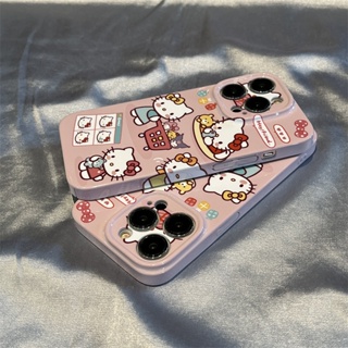 เคสโทรศัพท์มือถือ ลายการ์ตูนแมว KT สําหรับ OPPO Reno5 Reno5 Pro Reno7 Pro Reno6 5G Reno8 5G A3s A5 F11 A9 Reno7z Reno8z A31 2020 A5 2020 A9 2020 A53 2020 A33 2020