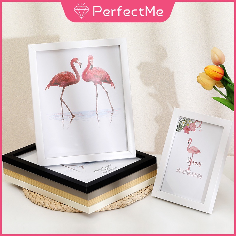 [PM] กรอบรูปพลาสติก ขนาด 12x12 นิ้ว 12X16 นิ้ว สีขาว สําหรับตกแต่งบ้าน DIY 工具 5249