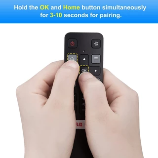 ใหม่ รีโมตคอนโทรล แบบเปลี่ยน สําหรับสมาร์ททีวี TCL Android TV RC802V TCL พร้อมฟังก์ชั่นเสียง Google Netflix YouTube