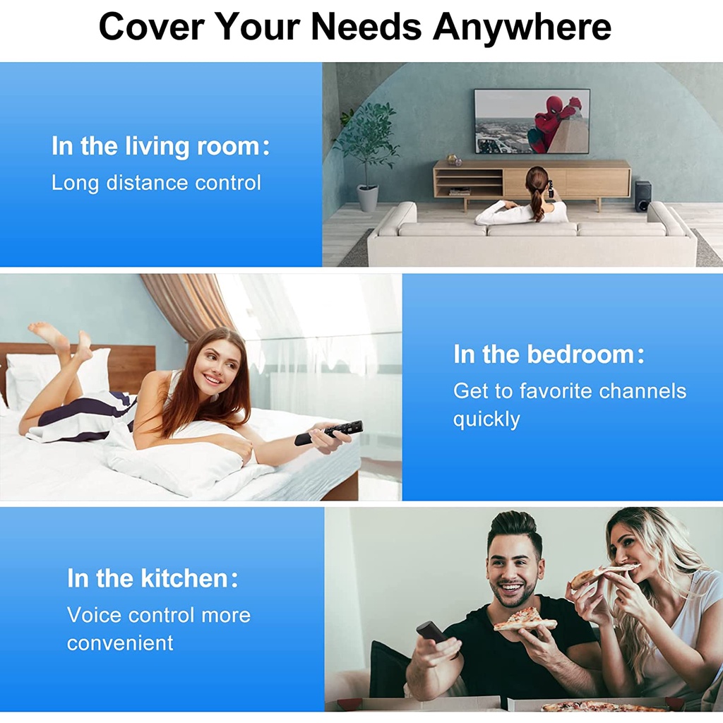 ใหม่ รีโมตคอนโทรล แบบเปลี่ยน สําหรับสมาร์ททีวี TCL Android TV RC802V TCL พร้อมฟังก์ชั่นเสียง Google Netflix YouTube - รูปที่ 4