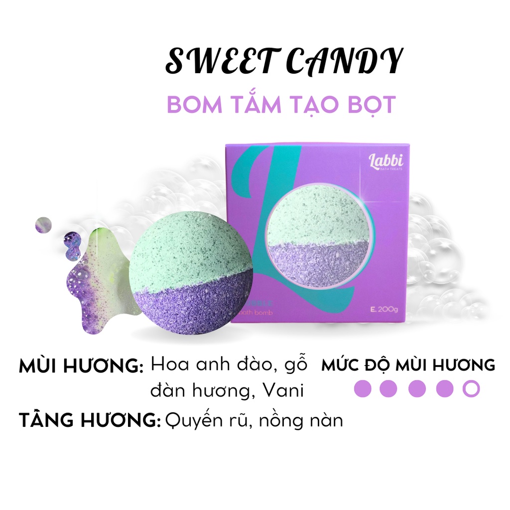 Sweet CANDY [Labbi ] Bubble Bath bomb / Bath bomb
