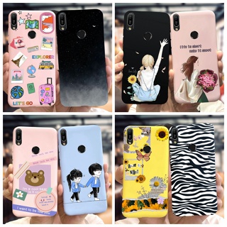 เคสโทรศัพท์ซิลิโคน TPU แบบนิ่ม ผิวด้าน สําหรับ Huawei Y6 Pro Y6s 2019 Y6 Y6 Pro 2019 MRD-LX2 MRD-LX1 JAT-L41