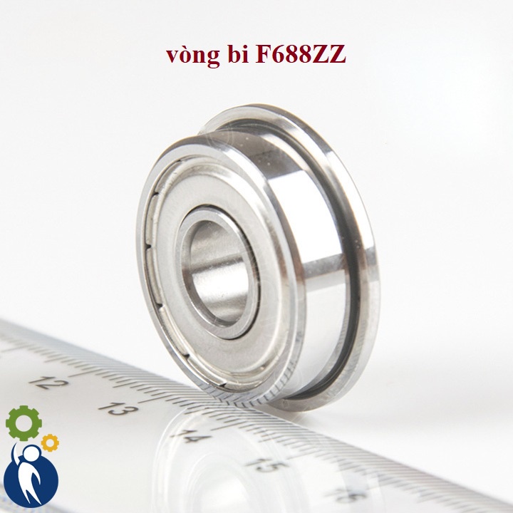Flange Bearing Shaft รู 8mm ขนาด 8x16x5 รหัสแบริ่ง F688ZZ