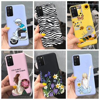 เคสโทรศัพท์มือถือแบบนิ่ม ลายการ์ตูนน่ารัก สีแคนดี้ สําหรับ Samsung A02s A03s A 02s SM-A025G A 03s SM-A037F