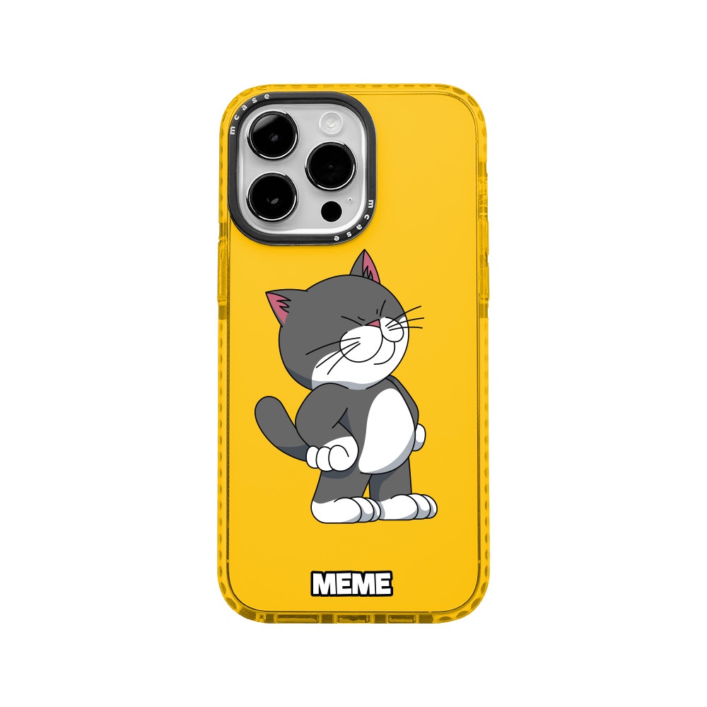 M CASE Meme เคสกันกระแทกแบบใส IP 11 / 11 Pro Max / 12 / 12 Pro Max / 13 / 13 Pro Max / 14 / 14 Pro M