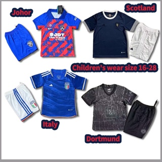 Johor/scotland/dort/italy ชุดคอลเลกชัน สําหรับเด็ก ไซซ์ 16-28