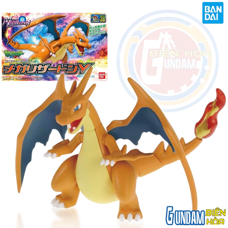 PokePla COLLECTION 38 SELECT SERIES Mega Lizardon Y Assembly Set
