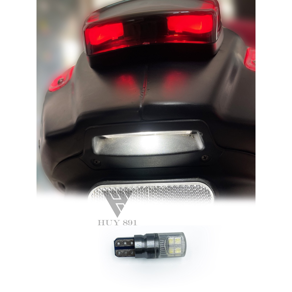 หลอดไฟป้ายทะเบียน Led สําหรับ Vespa Sprint Primavera LX S GTS