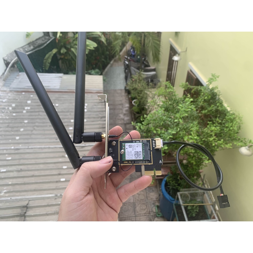 PCI Express WIFI Combo 7265/8260/8265/AX200/AX210 - Wireless PCIe AC/AX (M.2/NGFF to PCIe)