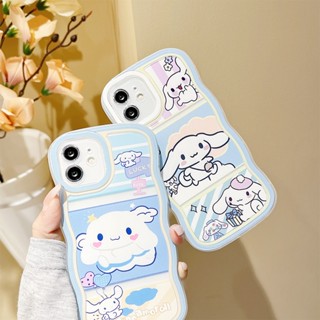 เคสโทรศัพท์มือถือนิ่ม ปิดด้านหลัง พิมพ์ลาย Kawaii Sanrio Cinnamoroll สําหรับ Samsung Galaxy A22 5G A22 4G A50 A50s A30s A20 A30 A21s A51 4G A23 4G 5G A72 4G 5G