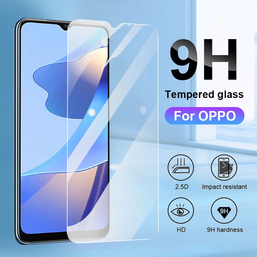 ฟิล์มกระจก ใส Oppo F5 F7 F9 F11 Pro A9 A3S AX5 A7 A5S A12 A31 A12E A32 A15 A15S A16 A16E A16K A17 A17K A54 A55 A57 A77S A74 A91 A92 A93 A33 A52 A72 A73 A74 A76 A78 A83 A53 A53S A5 A9 2020 Reno 2 2F 3 4 5 5F 6 6Z 7 7Z 8Z 8 8T