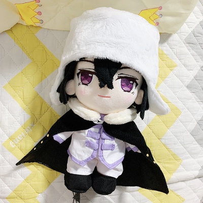 20 ซม.อะนิเมะ Bungo Stray Dogs Dead Apple Fyodor Mikhailovich Dostoevsky ตุ๊กตาตุ๊กตาของเล่นตุ๊กตาผ้าฝ้าย