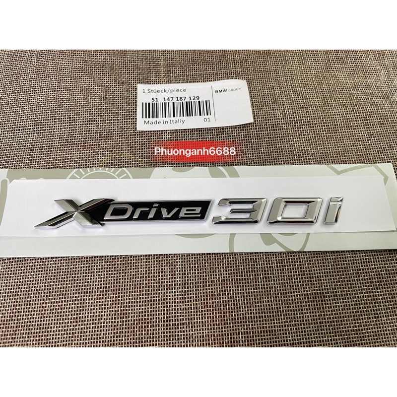 Xdrive 3.0 xdrive แสตมป์ bmw Logo xdrive 4.8
