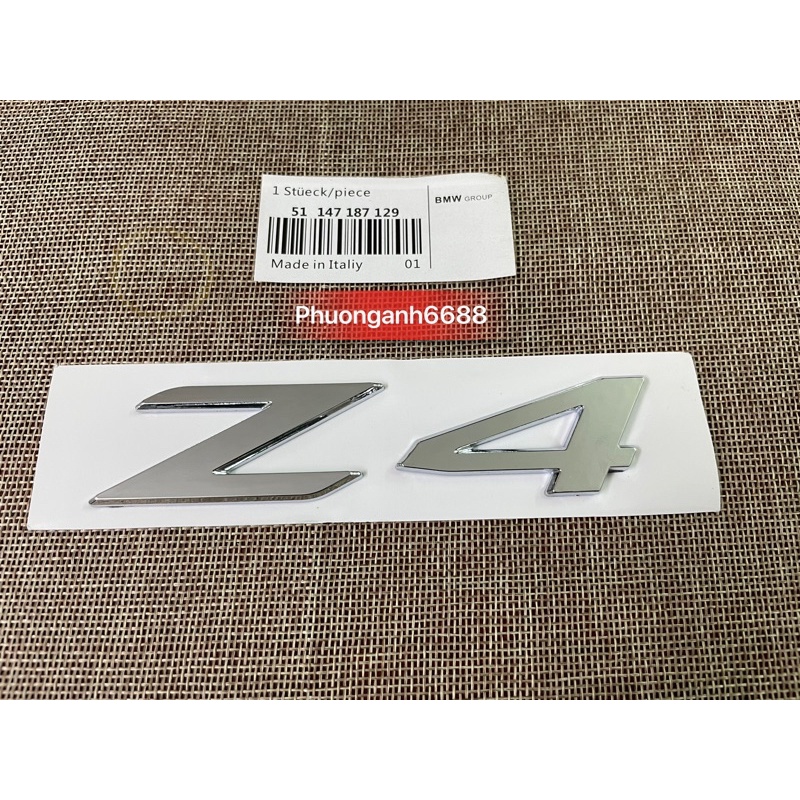 Letter z4 bmw Stamp bmw z4 Logo Z4 bmw