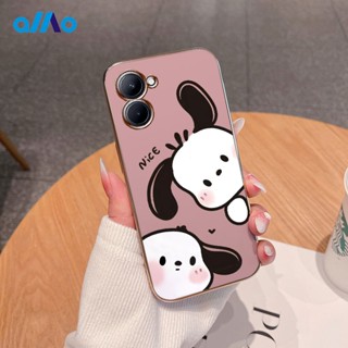 เคสโทรศัพท์มือถือแบบนิ่ม ลายการ์ตูนสุนัขพีชช่า หรูหรา สําหรับ Realme 10T 10T 10 4g 10 Pro+ Realme 9i 5g Realme 9 8