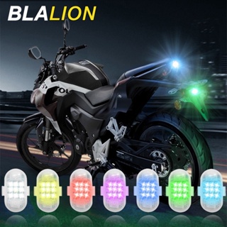 Blalion ไฟแฟลช LED 7 สี พร้อมรีโมตคอนโทรล สําหรับรถจักรยานยนต์