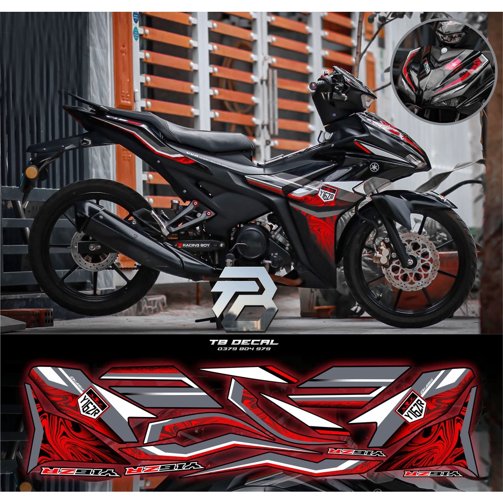 แสตมป์ Exciter 155 Y16ZR สีดํา มีหลายสีให้เลือก